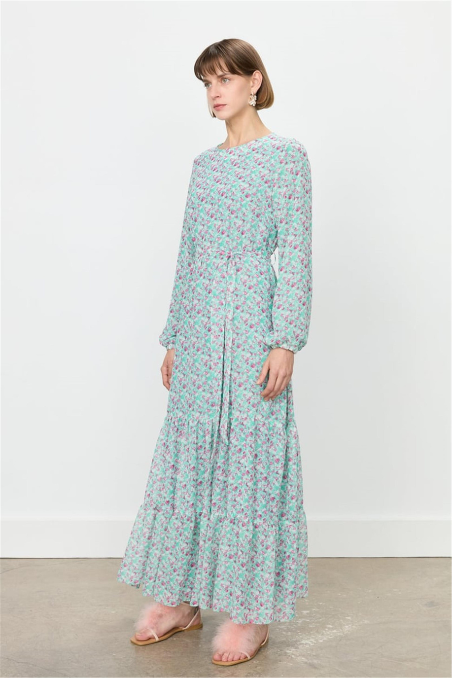 Nihan Elbise Su Yeşili - 251EL4327NH.1