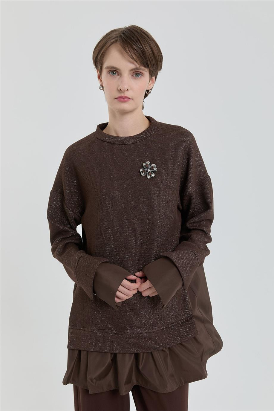 Nihan Tunik Kahve - 252TN3015NH.1