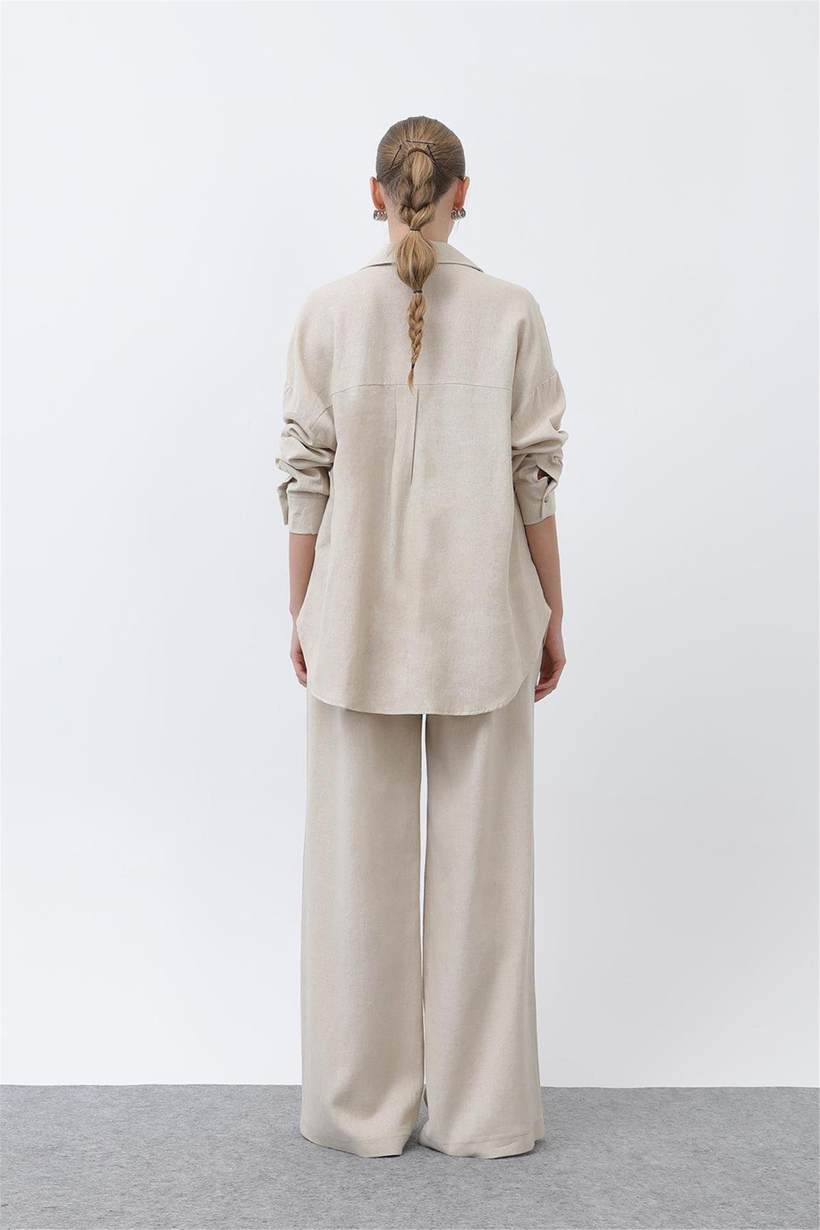 Puane Bej Gömlek - 25YP32307