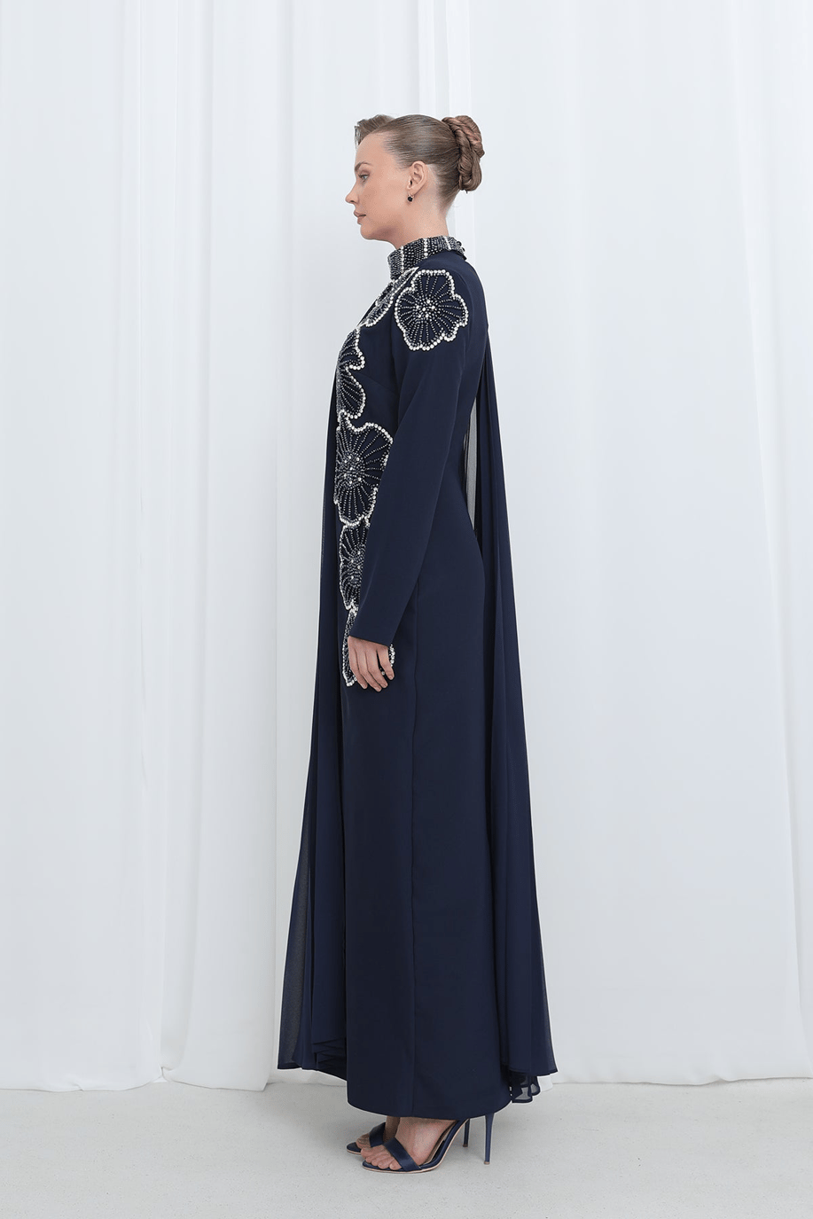 Puane Elbise 25YP17013 Navy