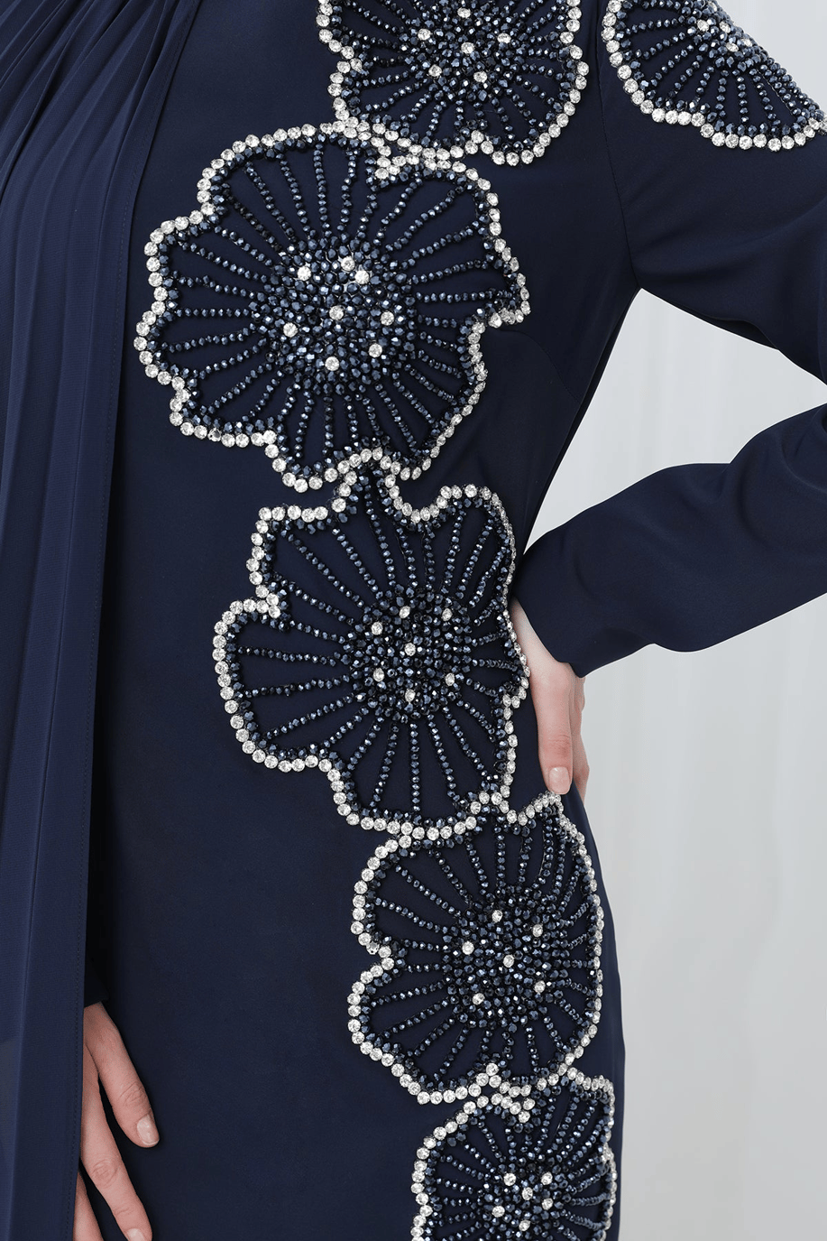 Puane Elbise 25YP17013 Navy