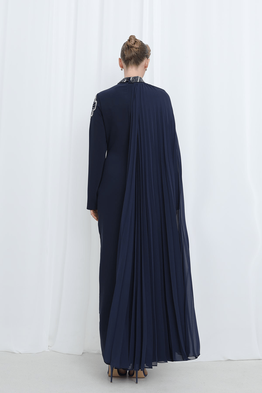 Puane Elbise 25YP17013 Navy