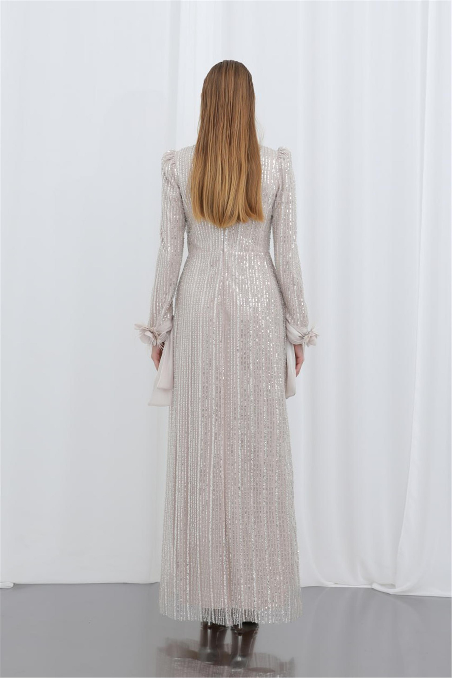 Puane Elbise Bej - 25YP17031