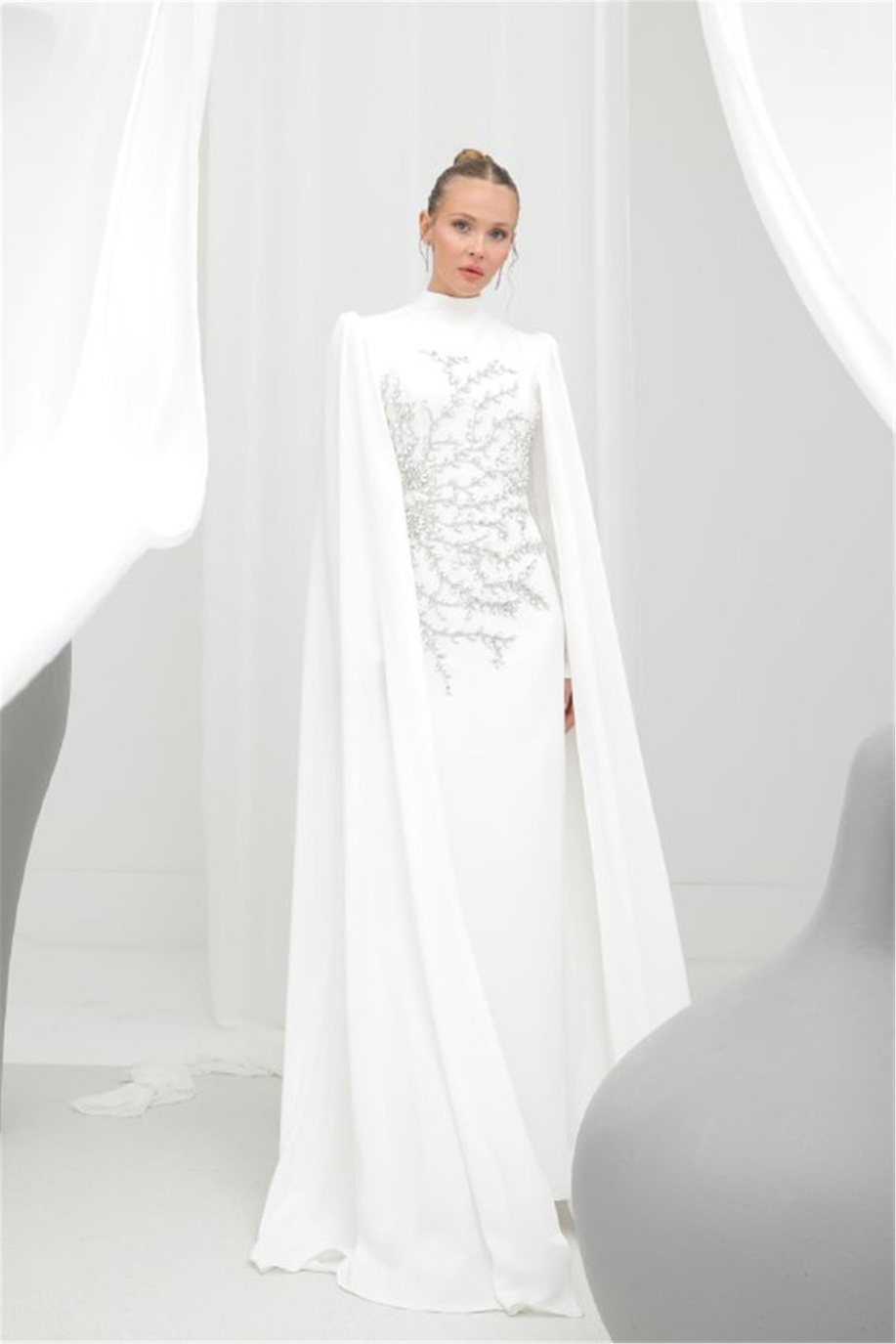 Puane Elbise Ekru 25YP12583