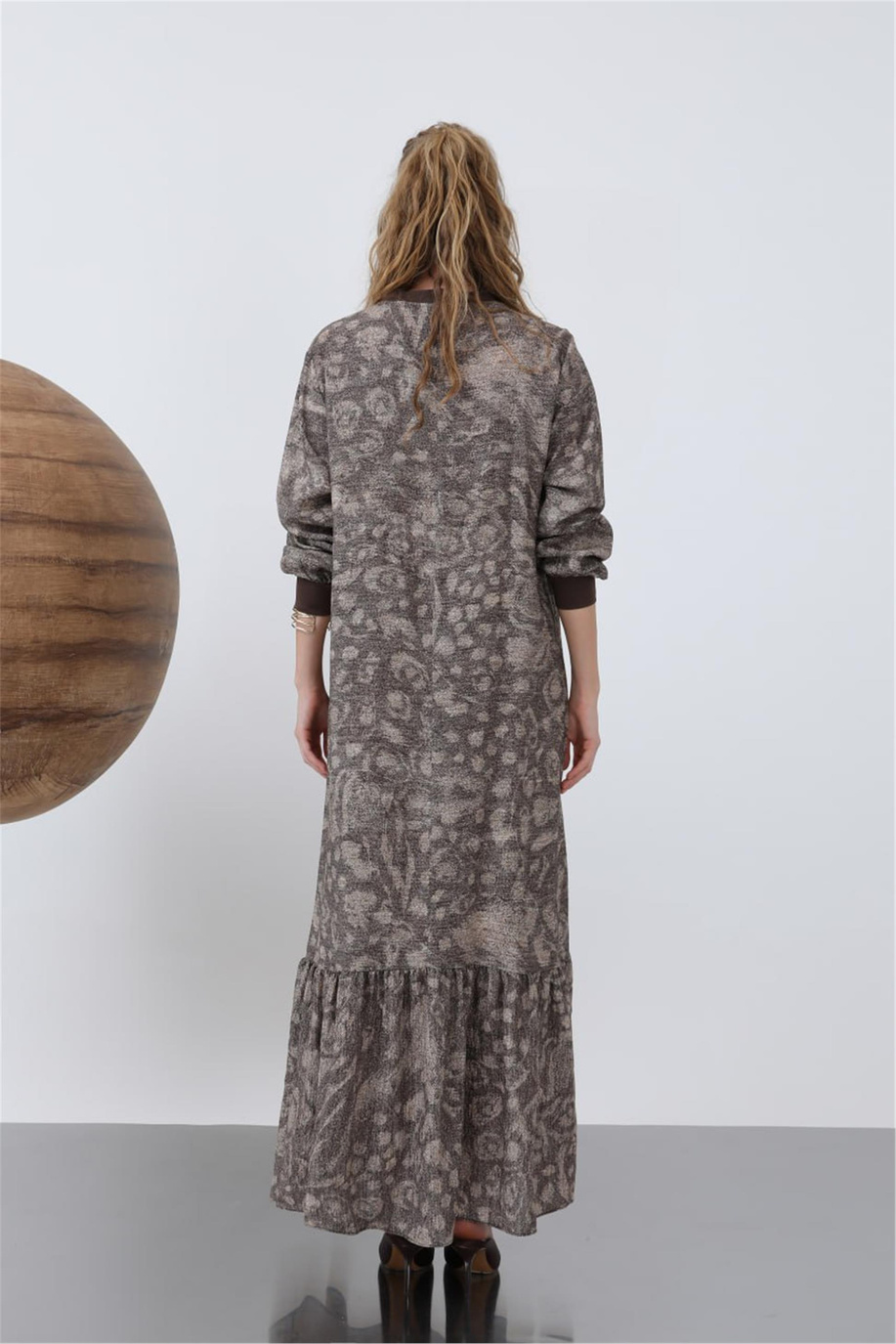 Puane Kahve 25Yp12604 Elbise