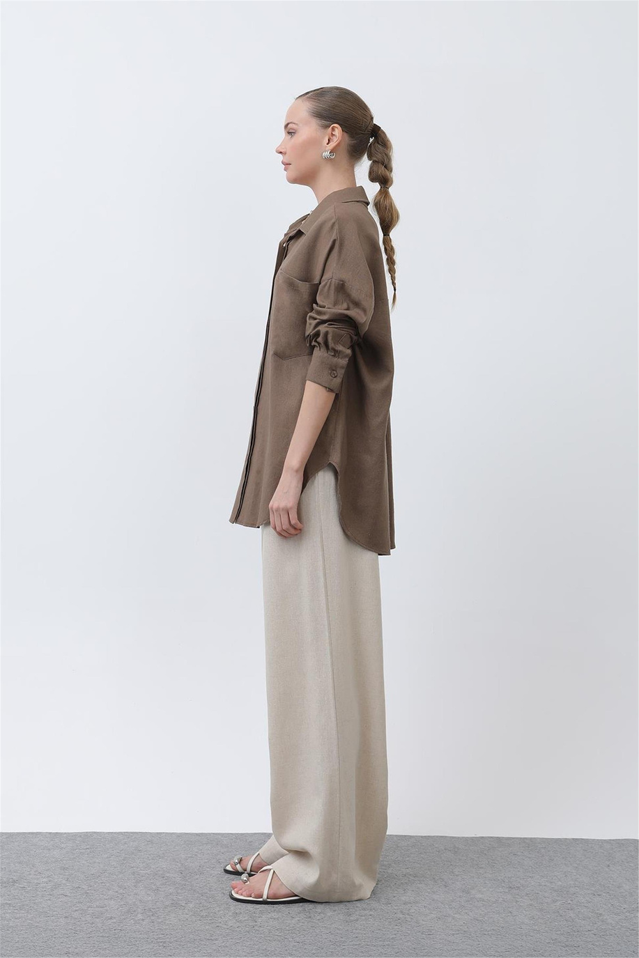 Puane Kahve Gömlek - 25YP32307