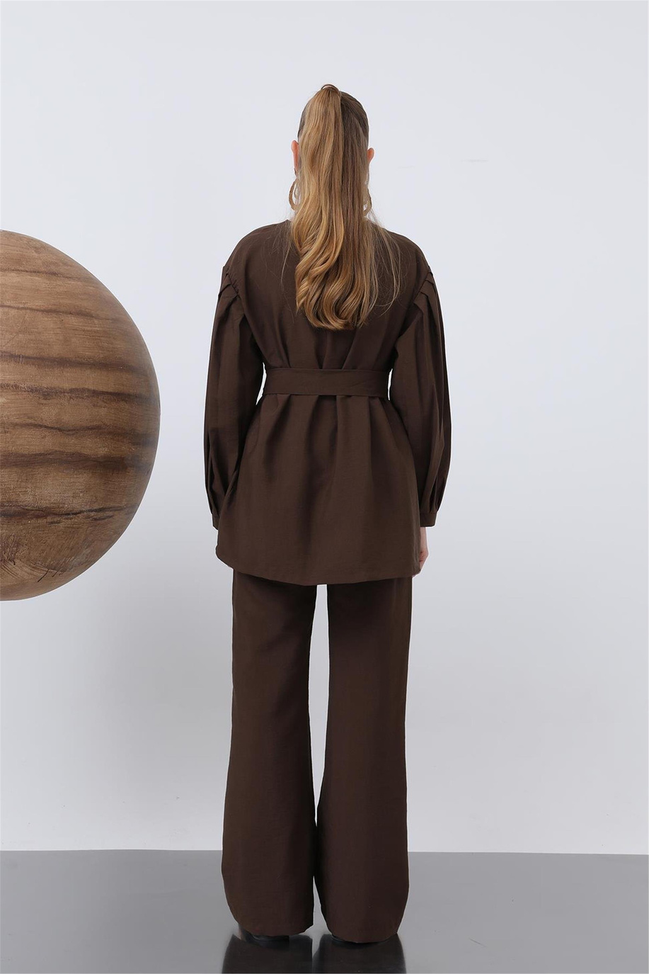 Puane Kahve Takım - 25YP20636