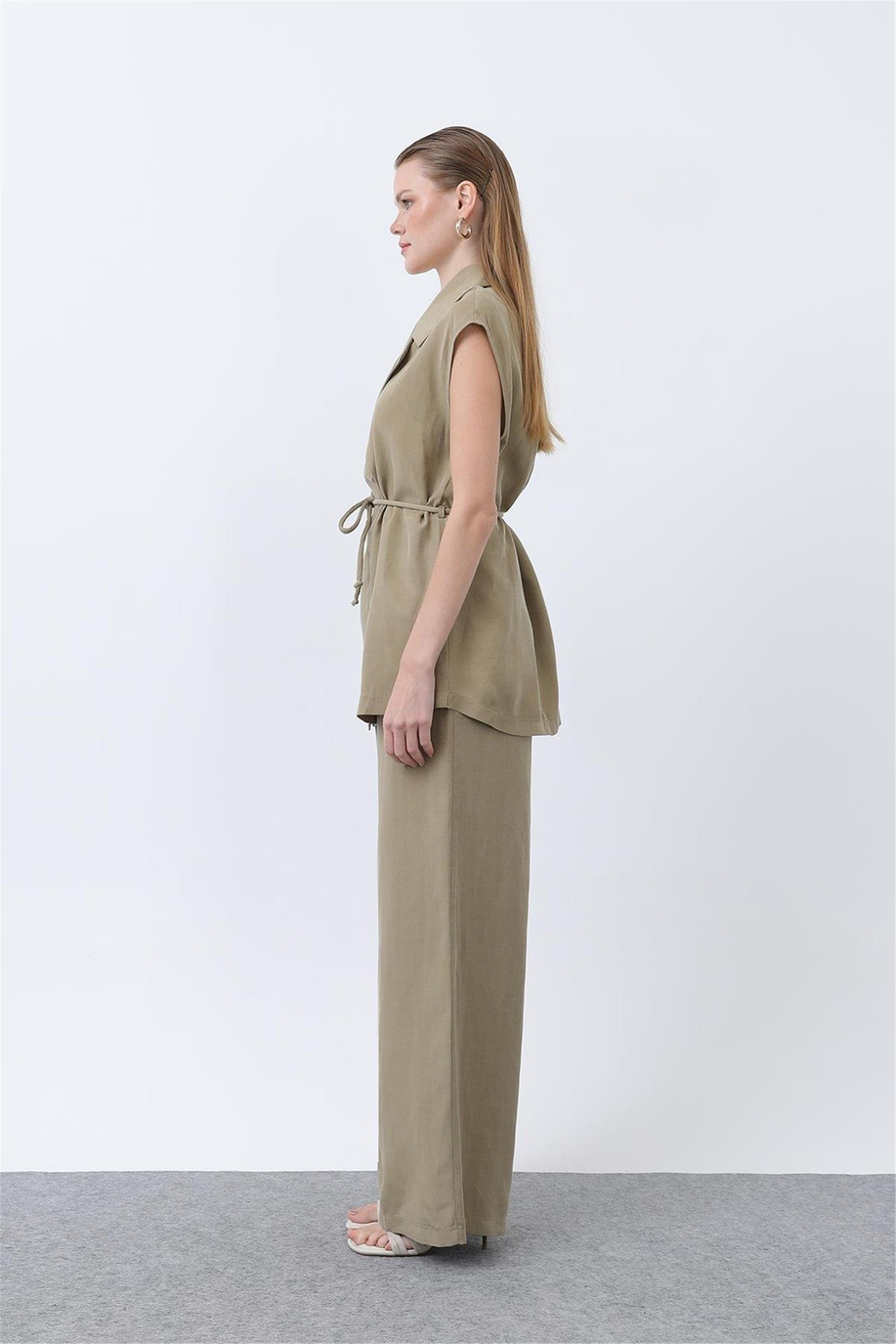 Puane Koyu Haki Takım - 25YP32260