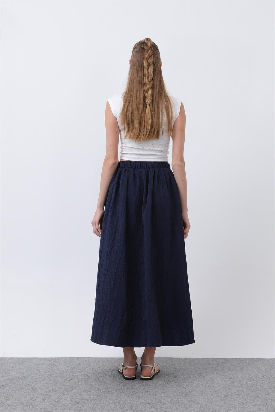 Puane Navy Etek - 25YP32335