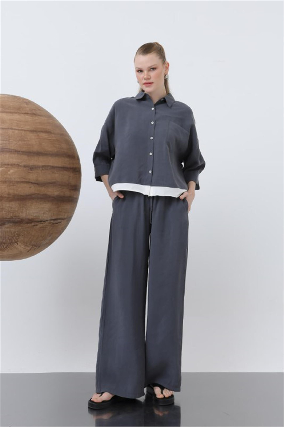 Puane Pantolon Antrasit 25YP32206