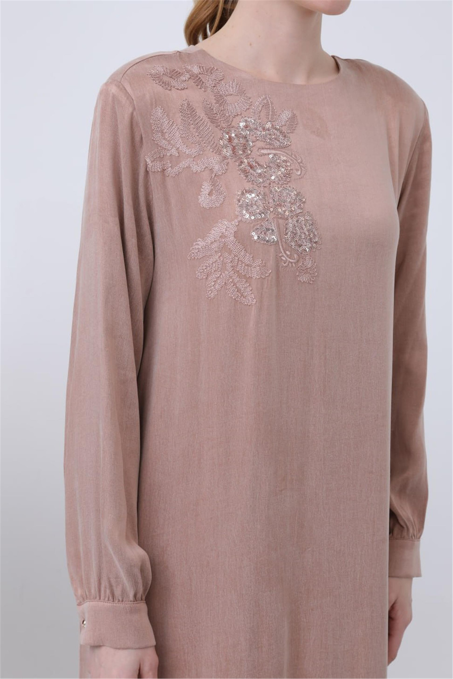 Puane Pudra 25Yp12597 Elbise