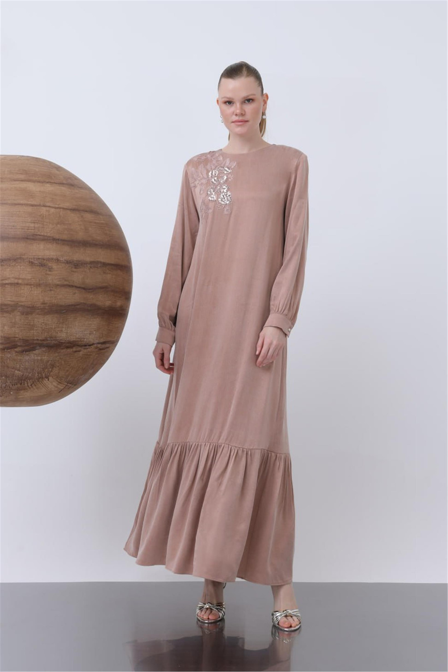 Puane Pudra 25Yp12597 Elbise