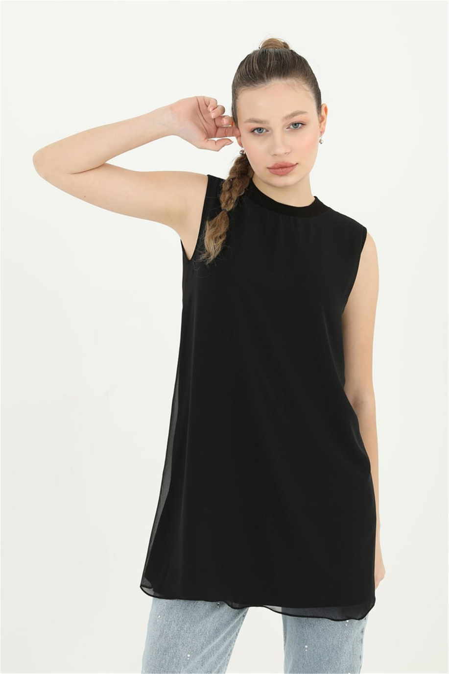 Puane Siyah 25Yp10270 Tunik