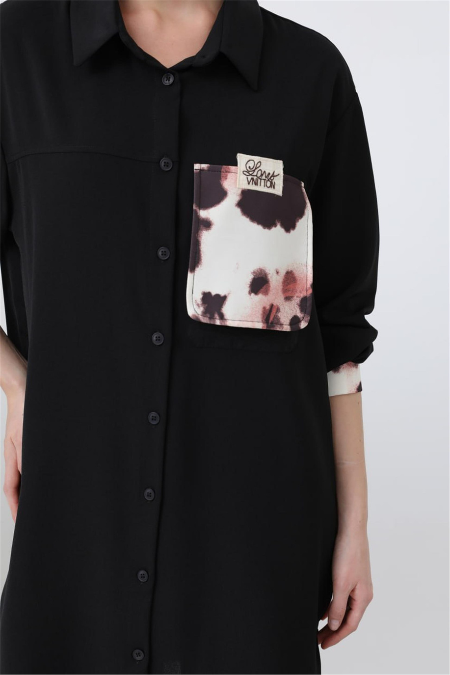 Puane Siyah 25Yp10660 Tunik