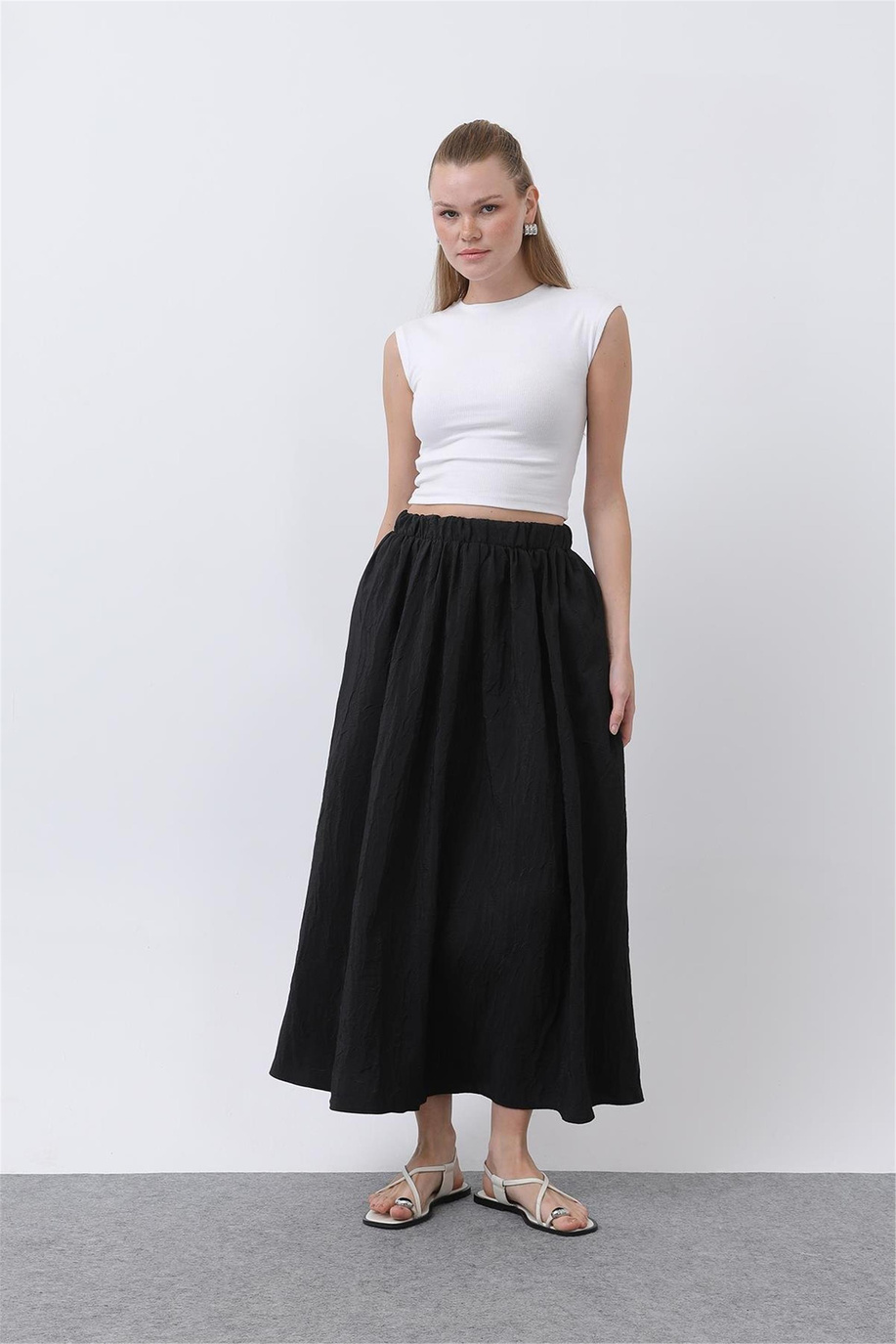 Puane Siyah Etek - 25YP32335