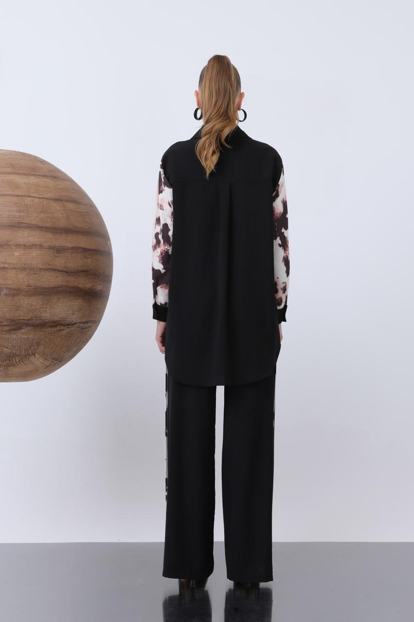 Puane Siyah Gömlek - 25YP10662