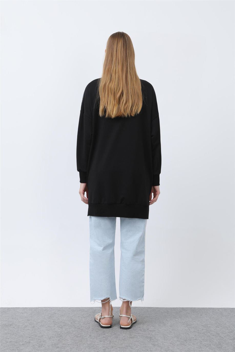 Puane Siyah Tunik - 25YP10667