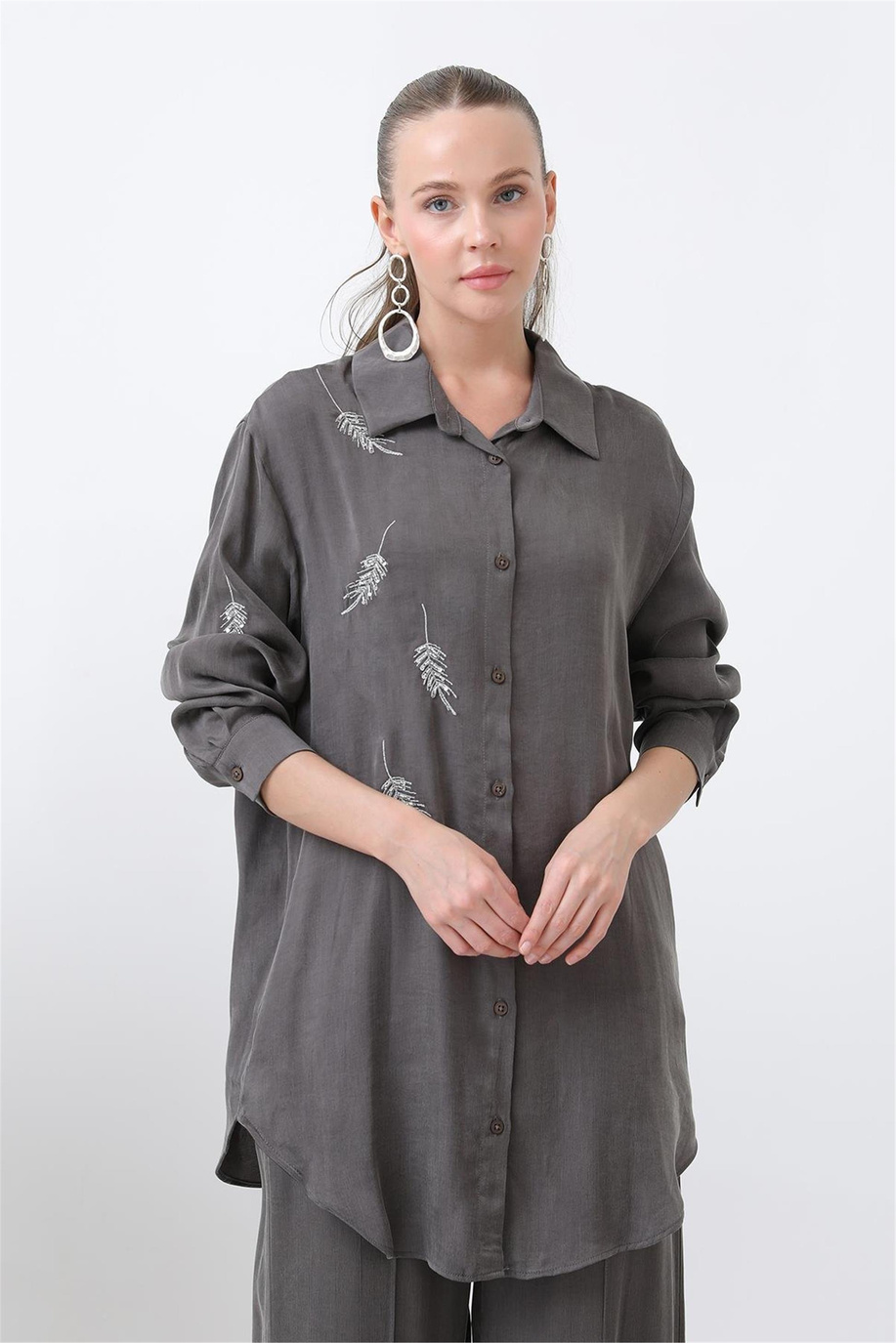 Puane Tunik Antrasit - 25YP10621