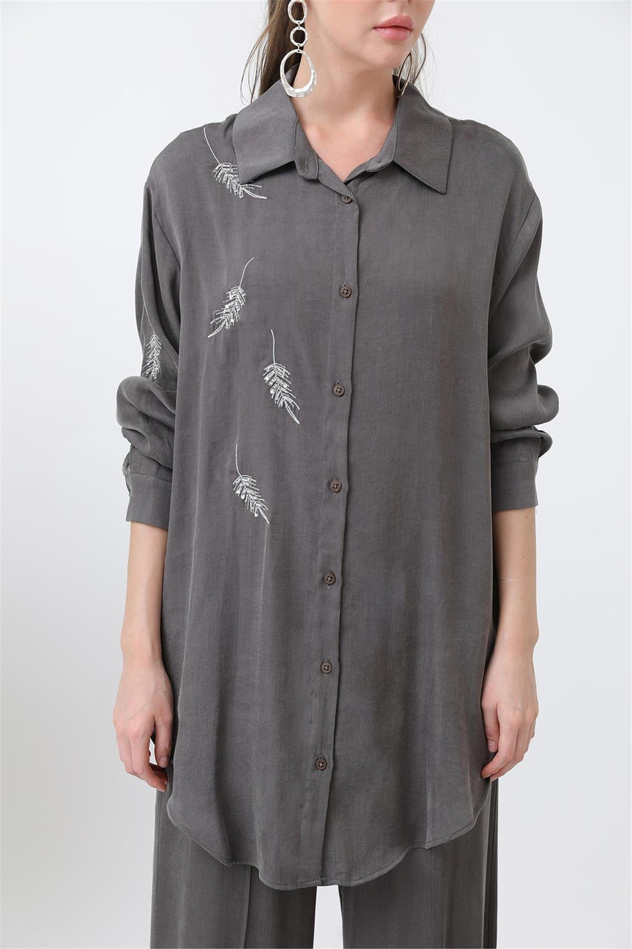 Puane Tunik Antrasit - 25YP10621