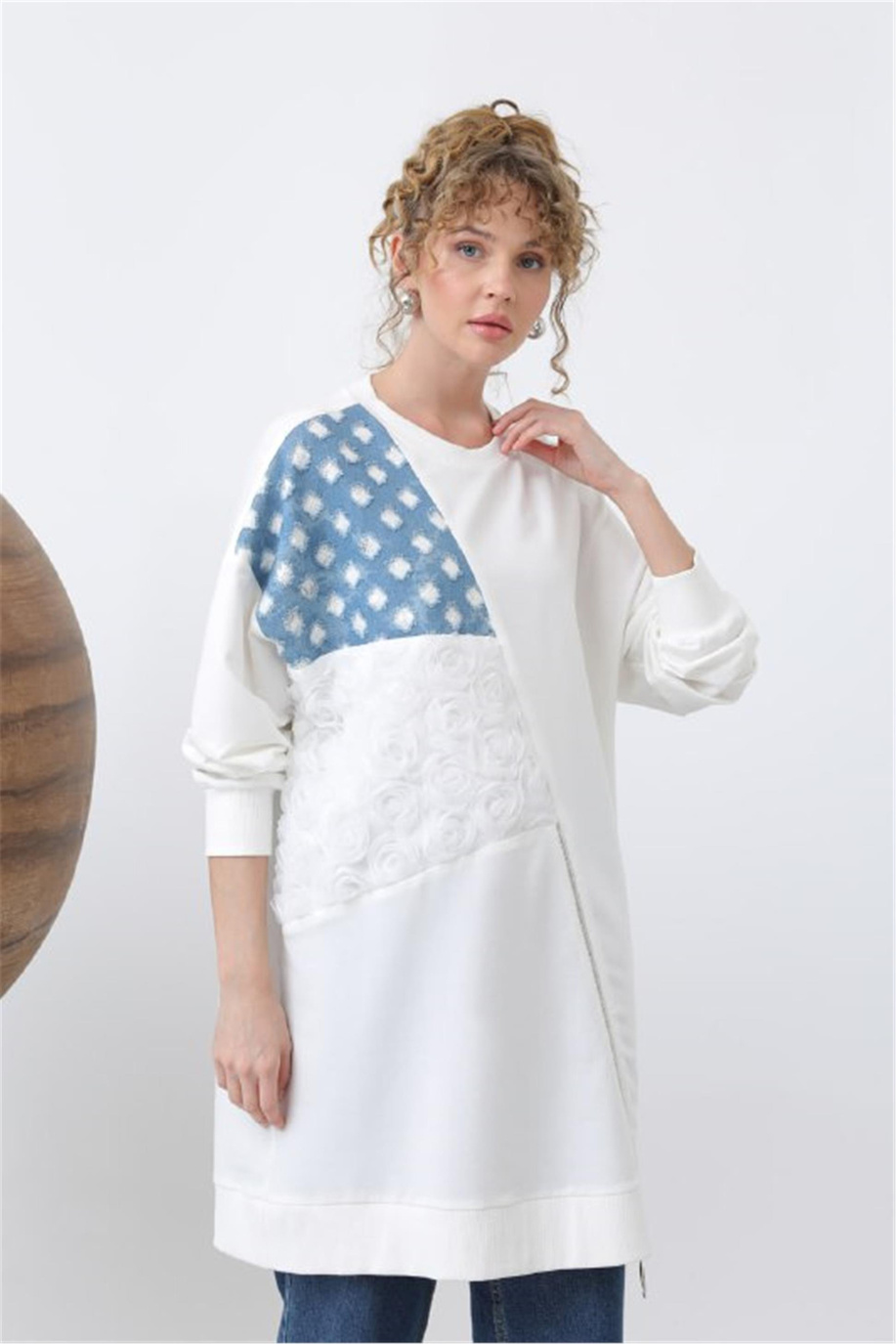 Puane Tunik Ekru 25YP10623