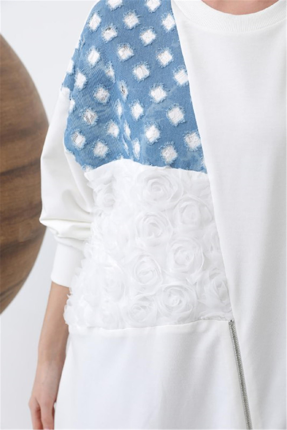 Puane Tunik Ekru 25YP10623