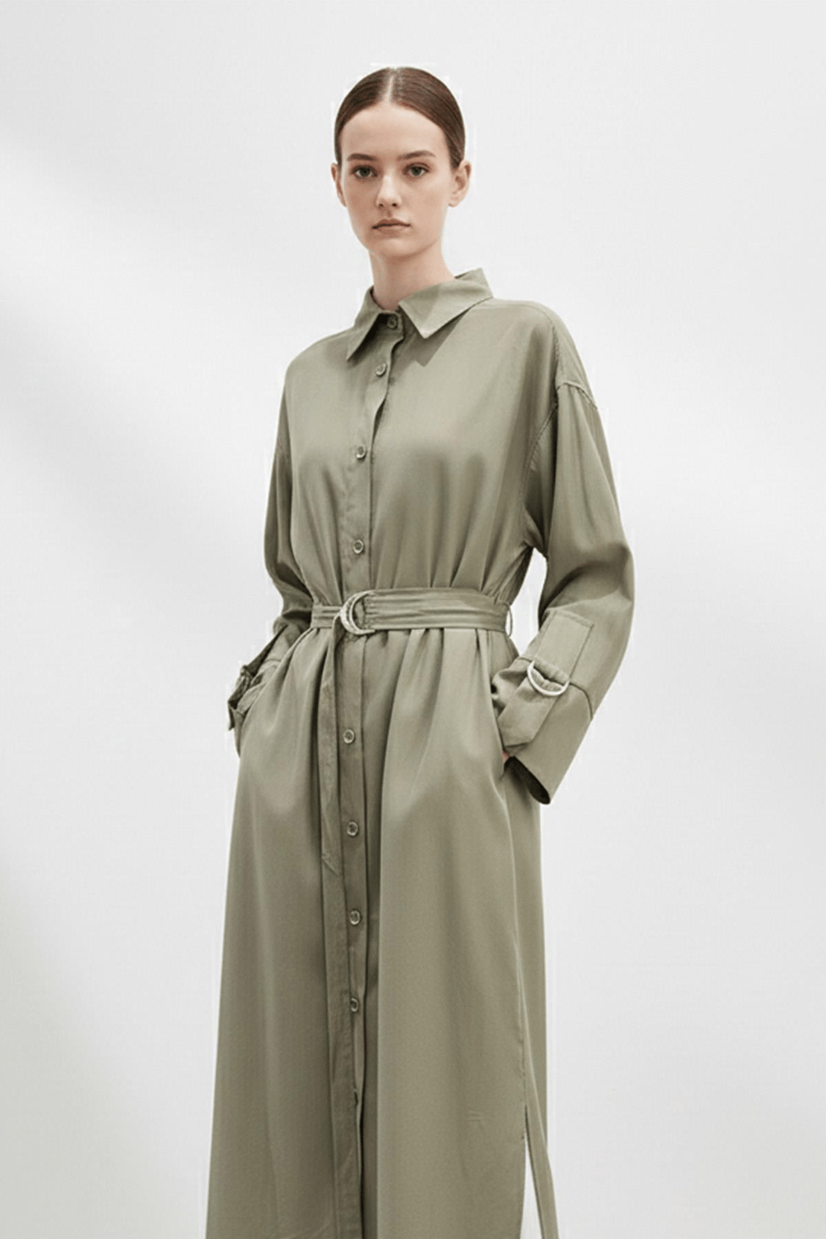Puane Tunik Koyu Haki - 26YP10753