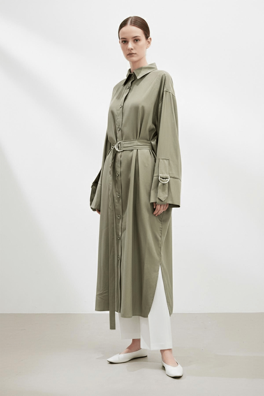 Puane Tunik Koyu Haki - 26YP10753