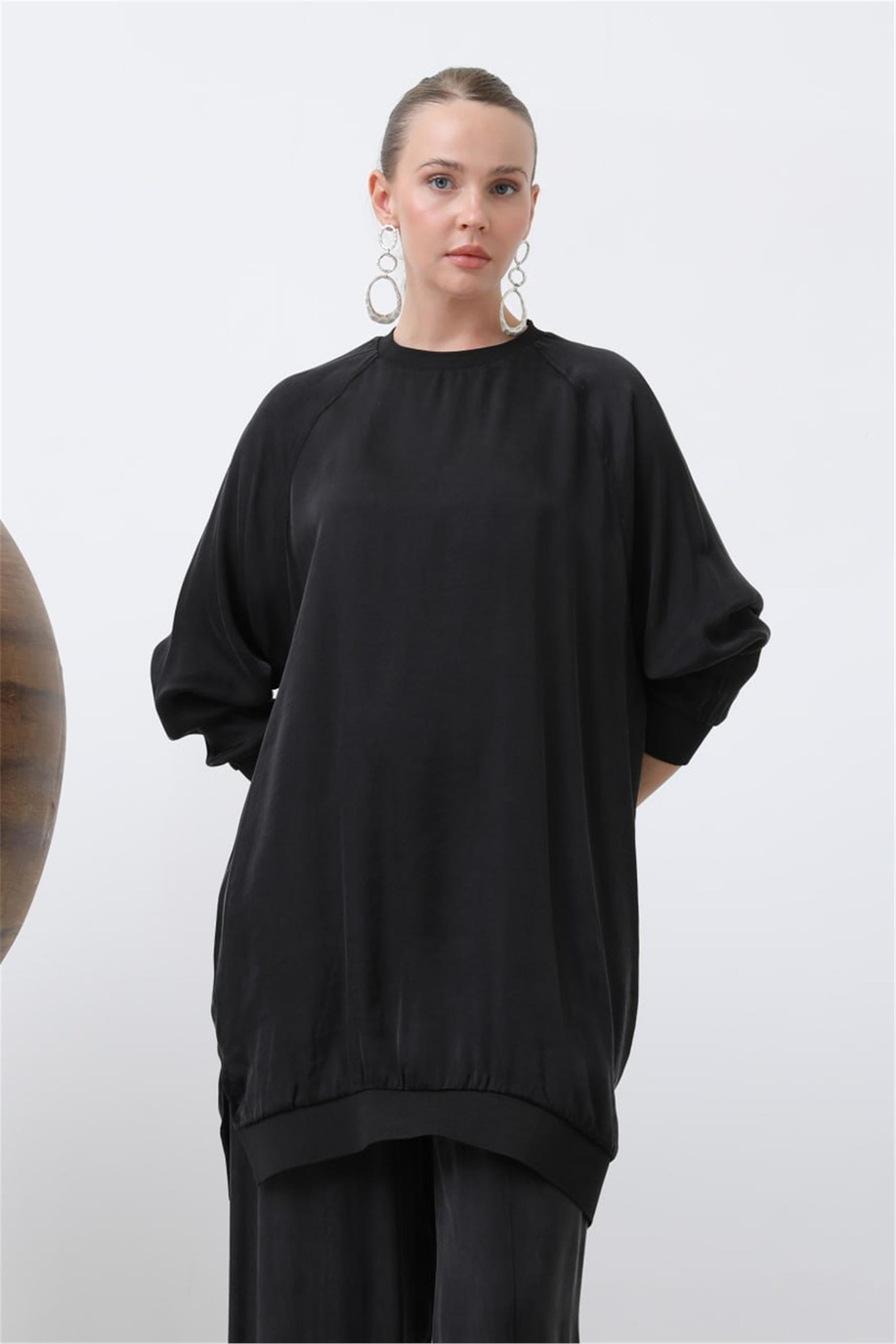 Puane Tunik Siyah 25YP10665