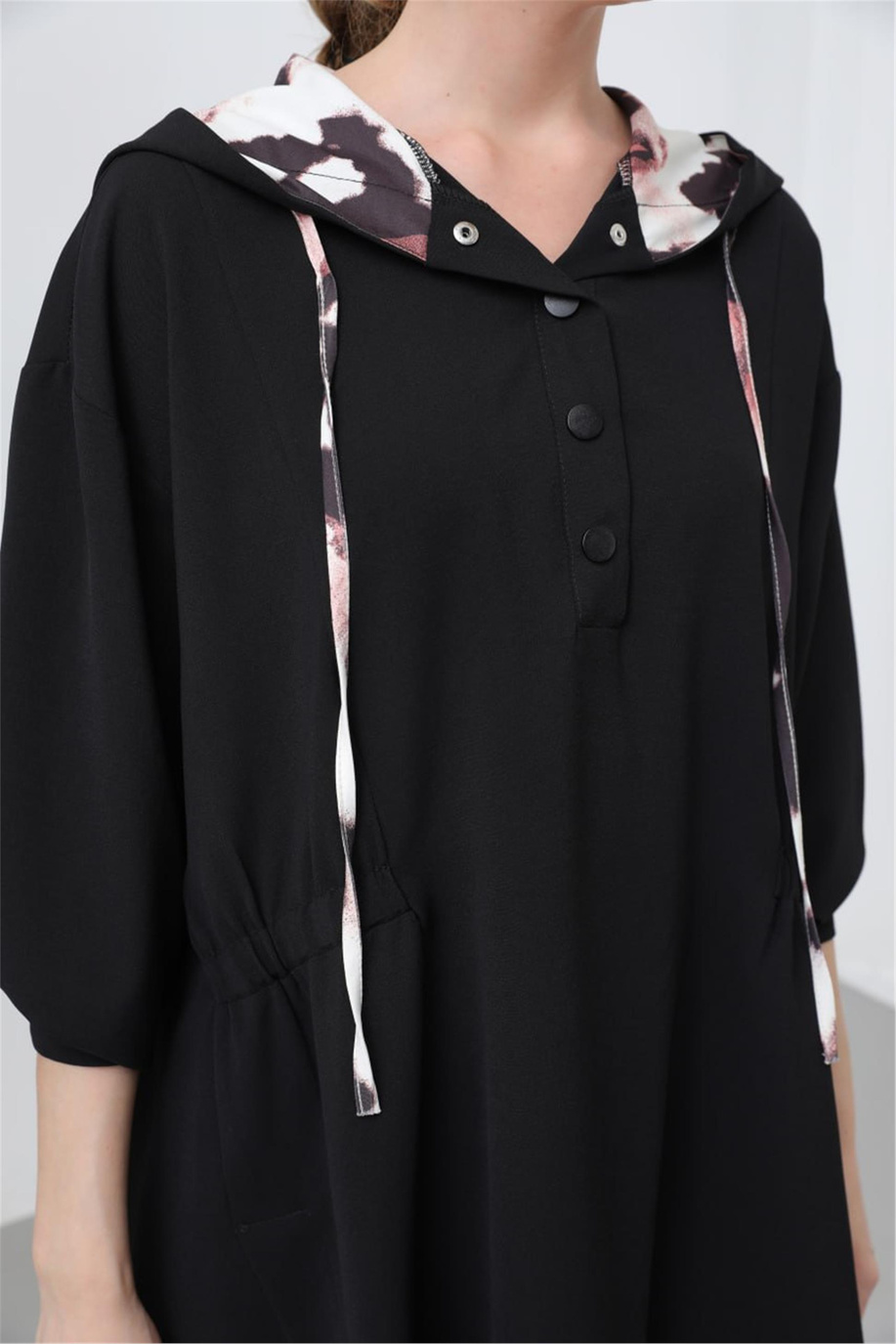 Puane Tunik Siyah 25YP10666