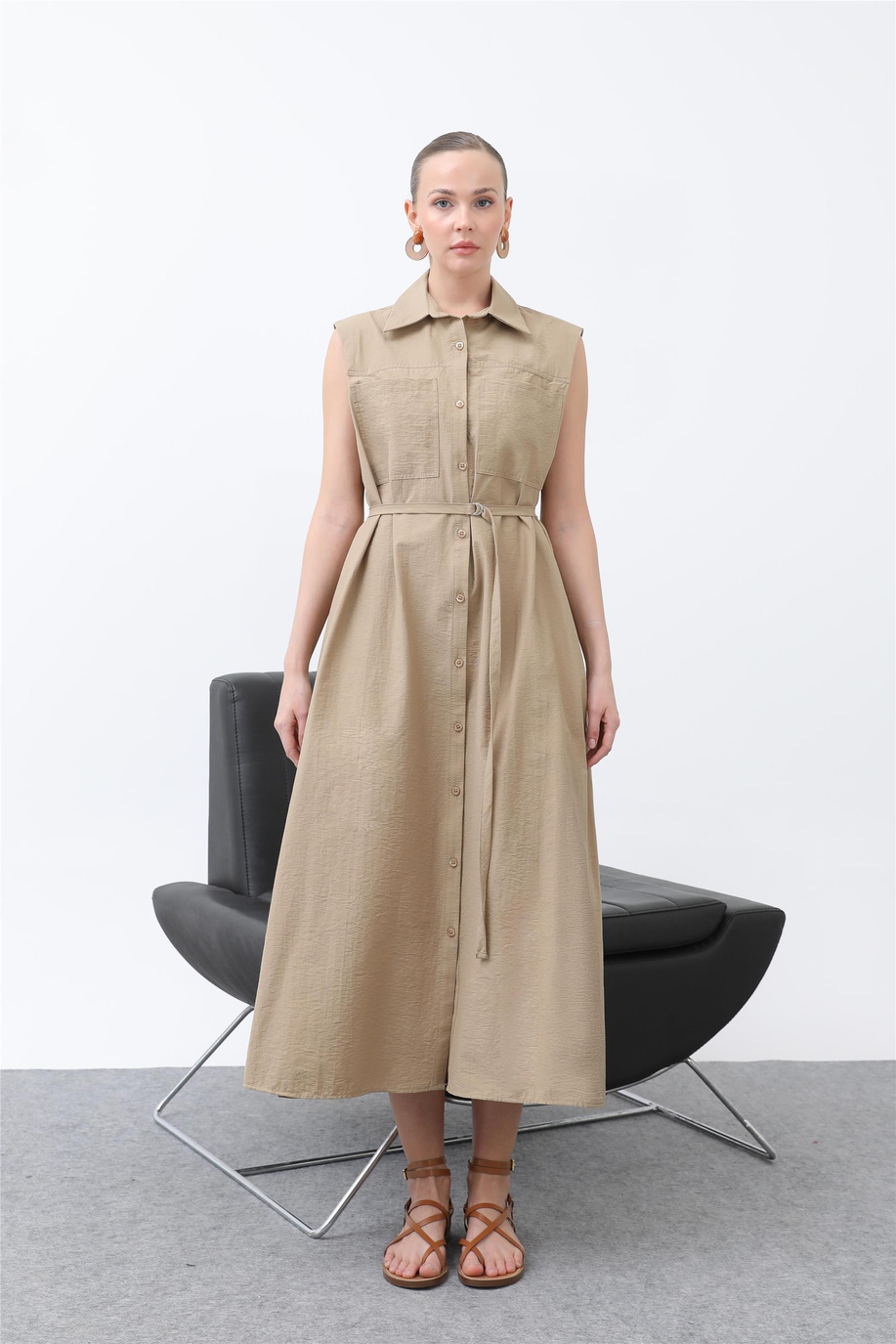 Puane Vizon Elbise - 25YP32242