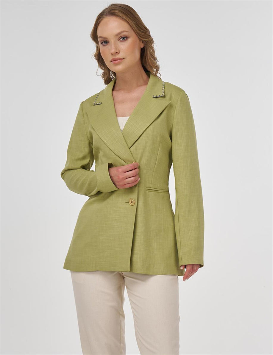 punto-dikisli-viskon-blazer-ceket-fistik-yesili