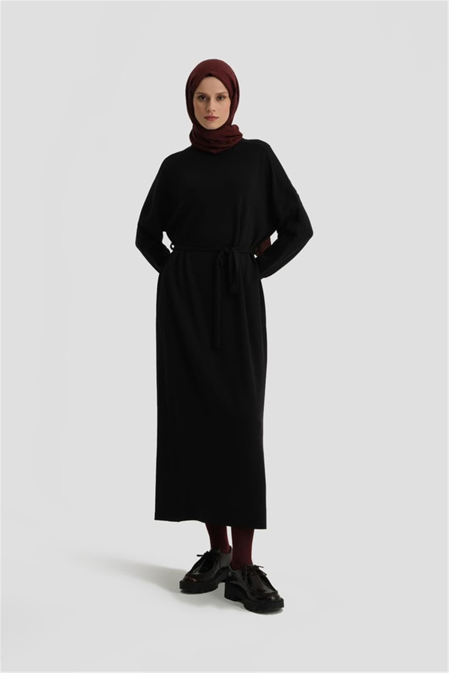 Sweat Siyah Elbise
