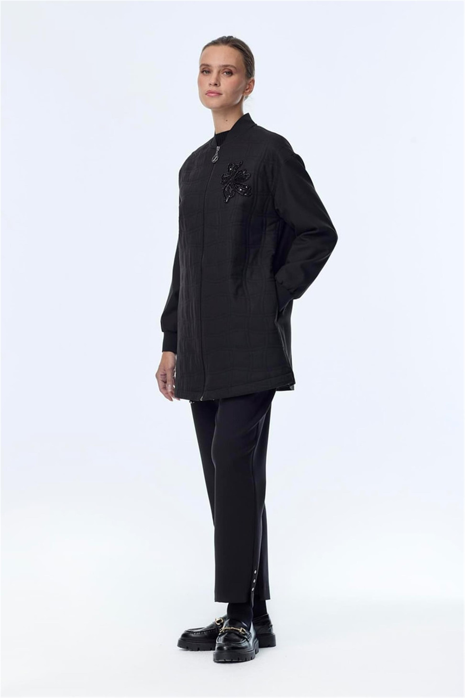 Zühre Anna Ceket Siyah - Z25KB0150CKT