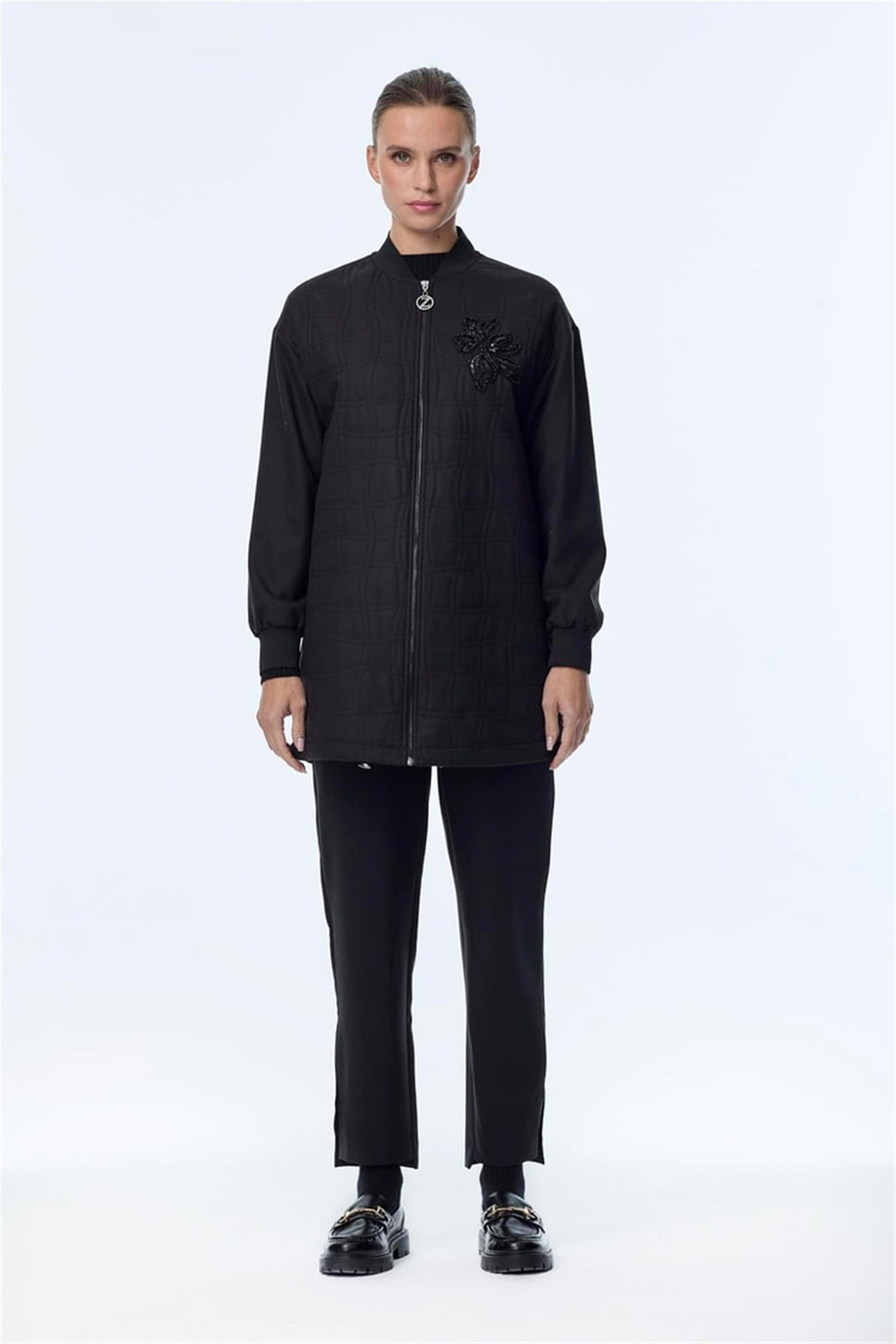 Zühre Anna Ceket Siyah - Z25KB0150CKT