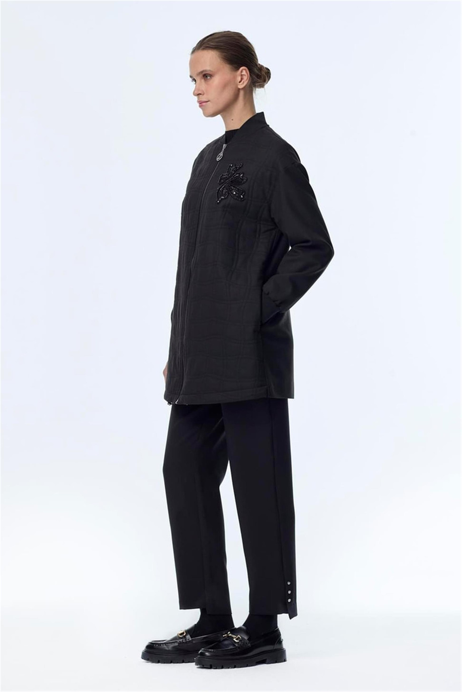 Zühre Anna Ceket Siyah - Z25KB0150CKT