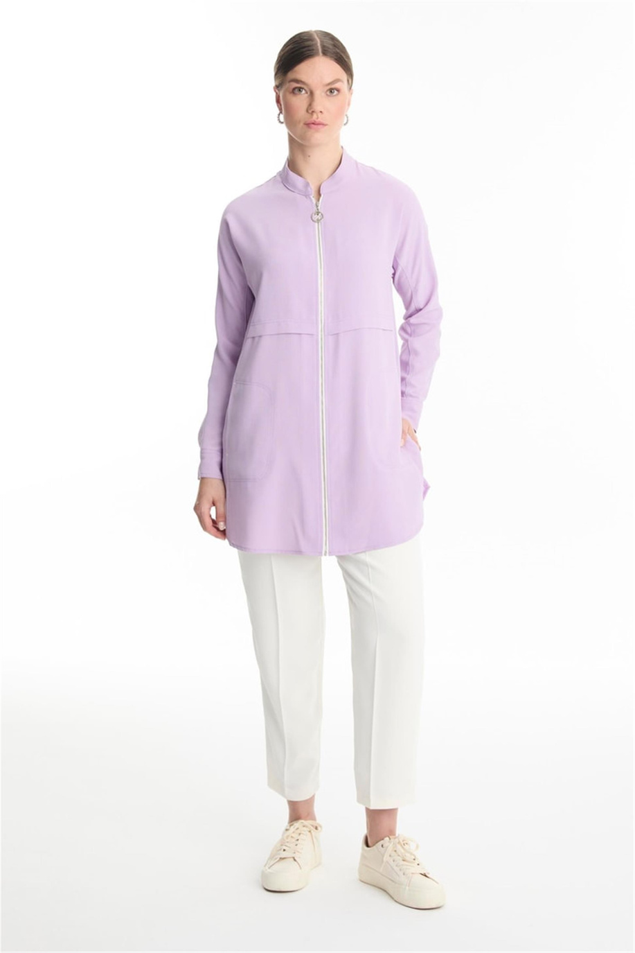 Zühre Ceket Menekşe - 25YZ0130