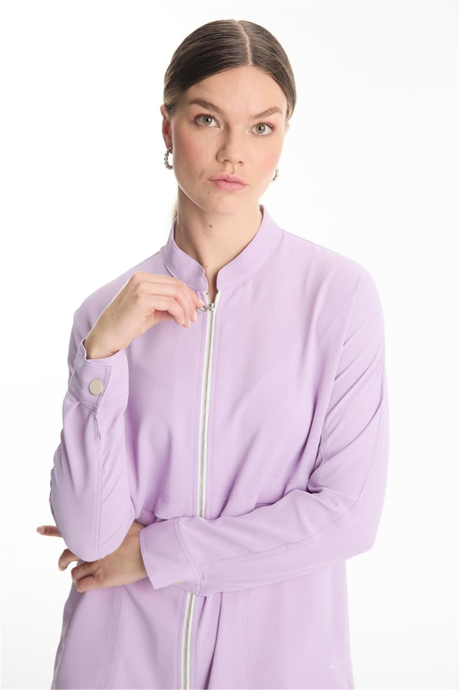 Zühre Ceket Menekşe - 25YZ0130