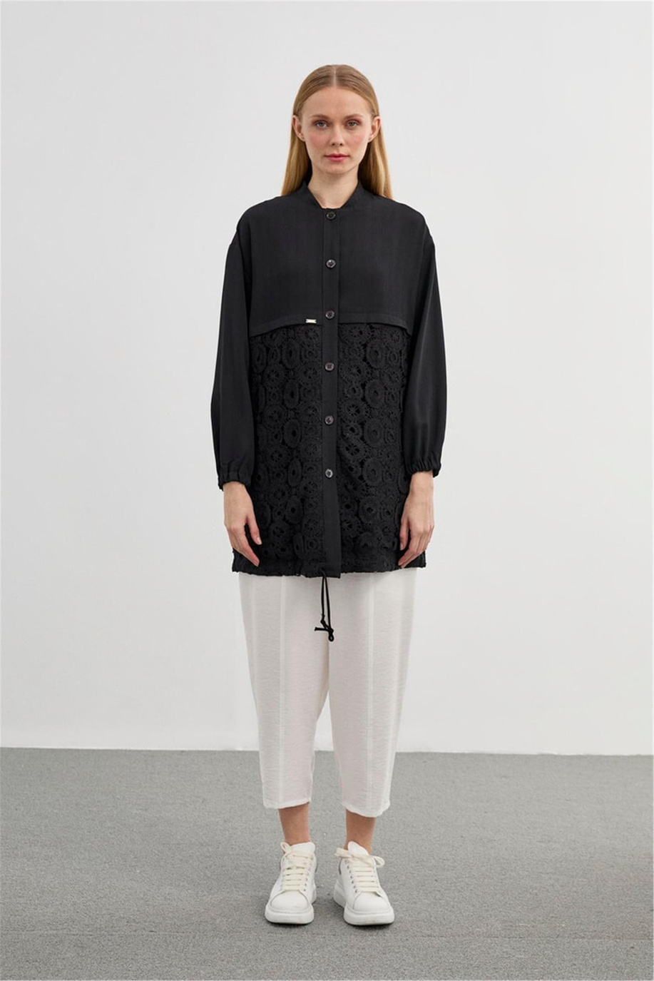 Zühre Ceket Siyah - 25YZ0094