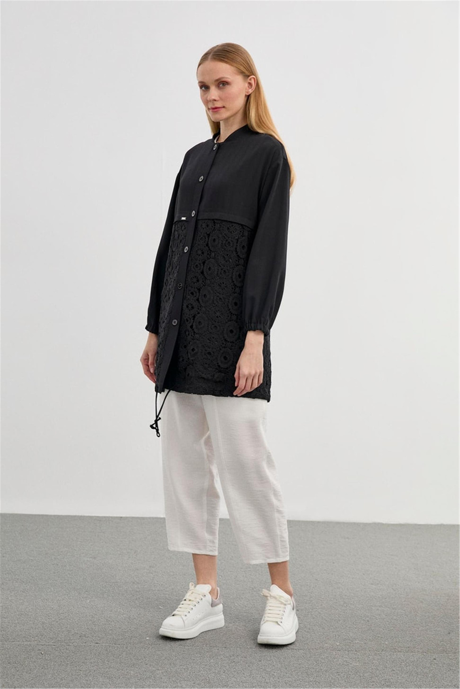 Zühre Ceket Siyah - 25YZ0094