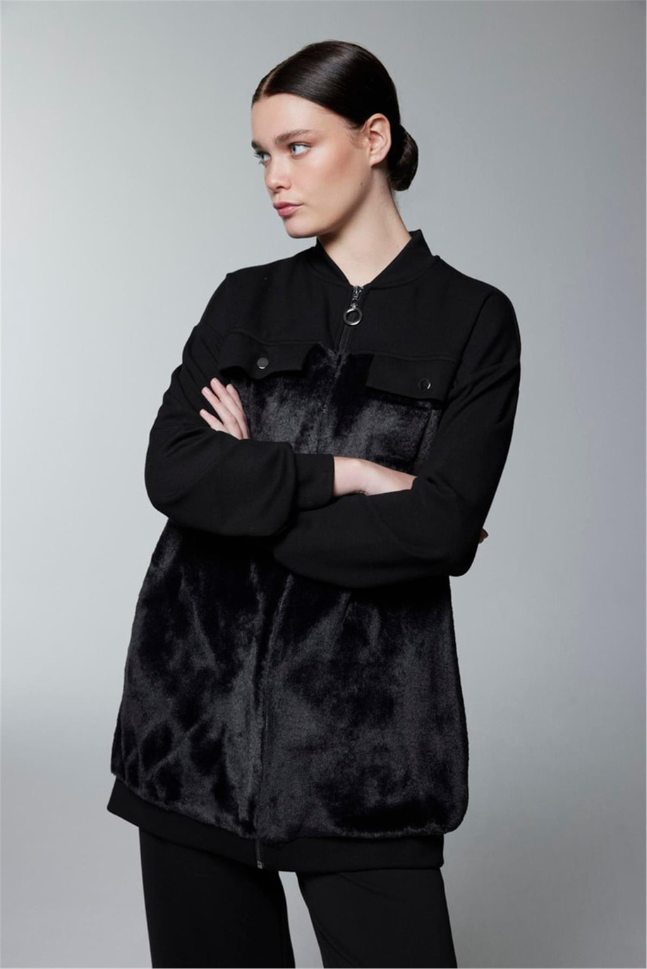 Zühre Ceket Siyah - Z25KB0156CKT