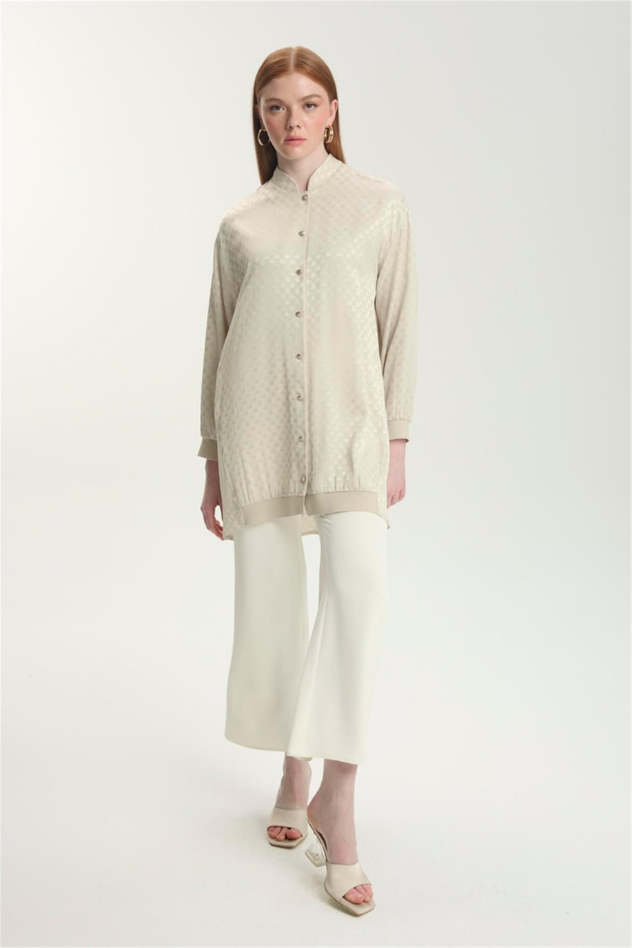 Zühre Ceket Taş - 25YZ0134