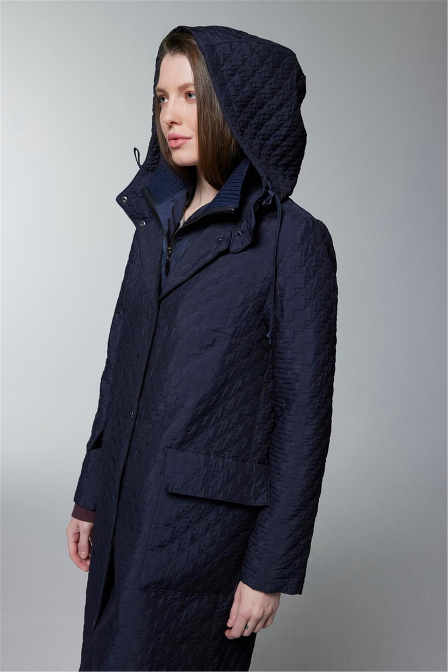 ZÜHRE KAP LACİVERT  - Z25KB13856KP