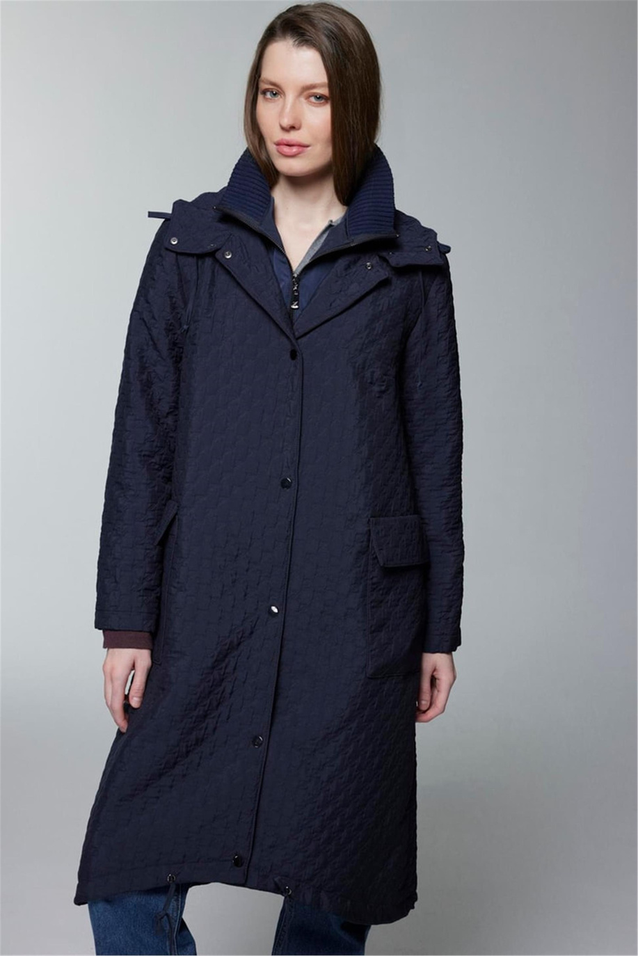 ZÜHRE KAP LACİVERT  - Z25KB13856KP