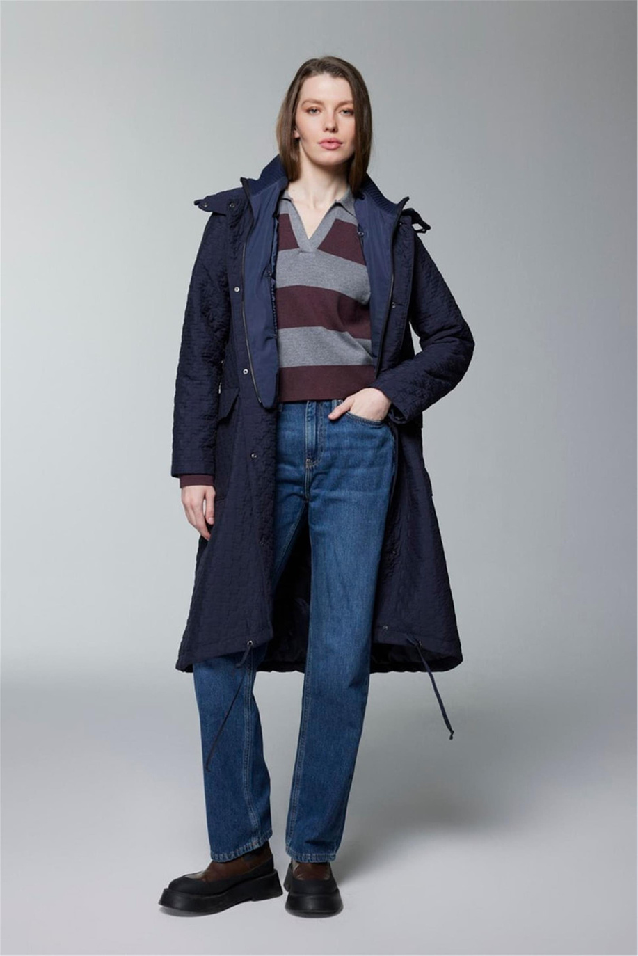 ZÜHRE KAP LACİVERT  - Z25KB13856KP