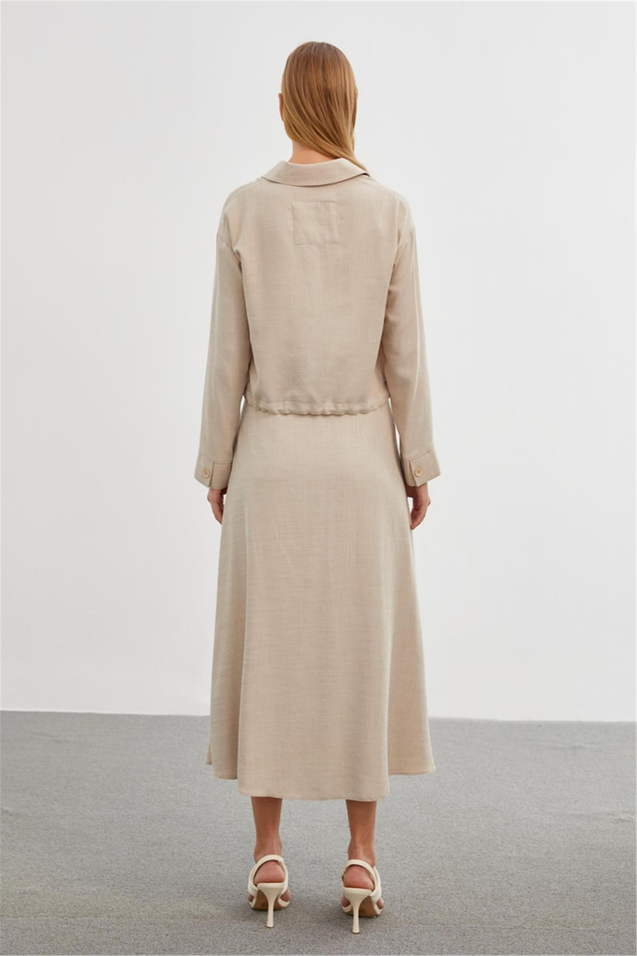 Zühre Takım Bej - 25YZ1266