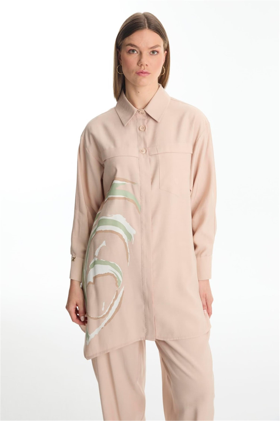 Zühre Takım Bej - 25YZ1454