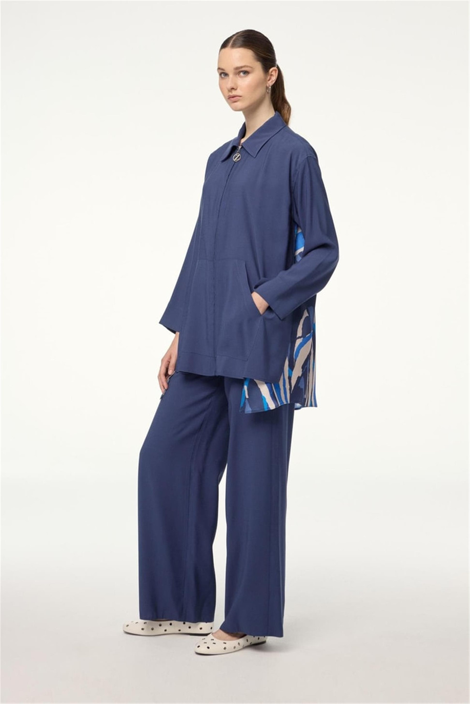 Zühre Takım Lacivert - 25YZ1464