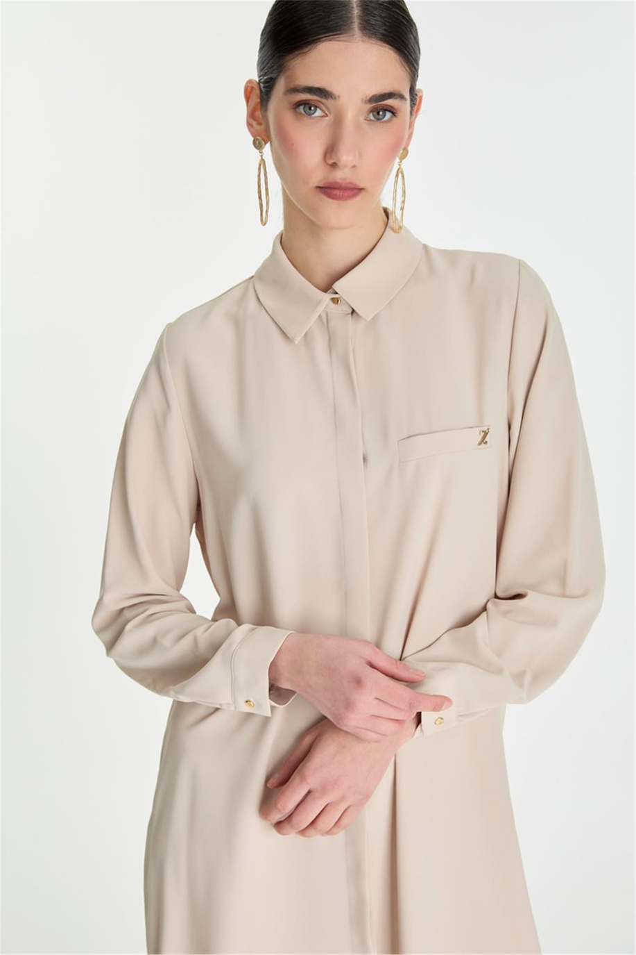 Zühre Tunik Bej - 25YZ0767