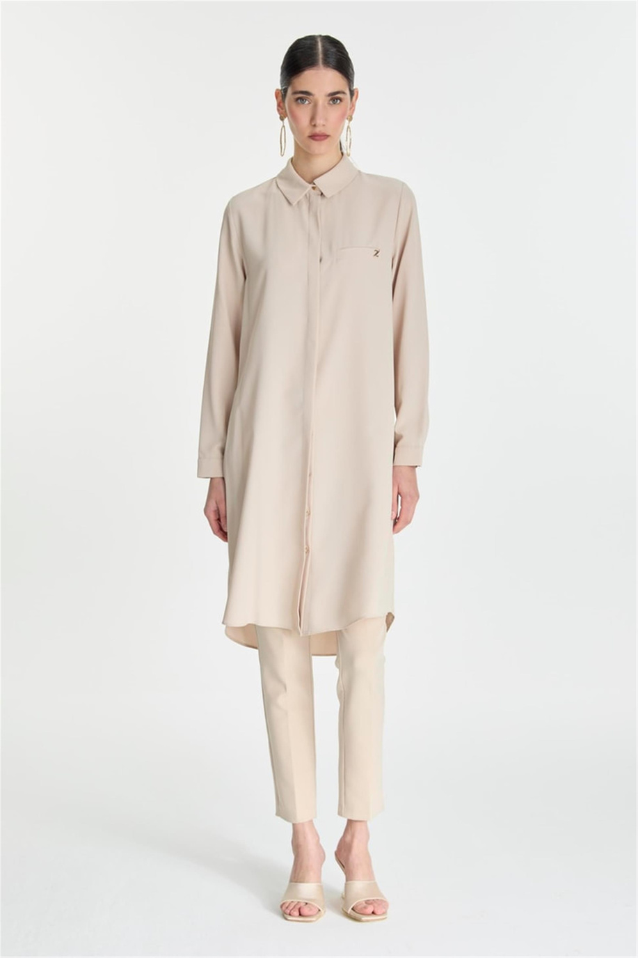 Zühre Tunik Bej - 25YZ0767
