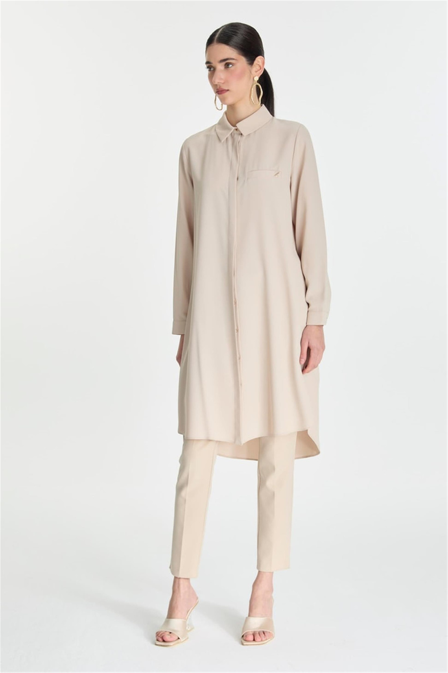 Zühre Tunik Bej - 25YZ0767